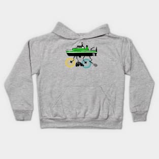 Research Vessel Kids Hoodie